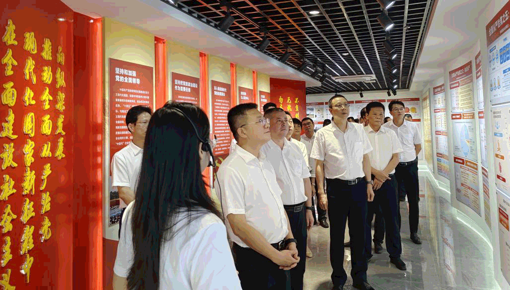 揭西組織參觀縣廉潔文化基地